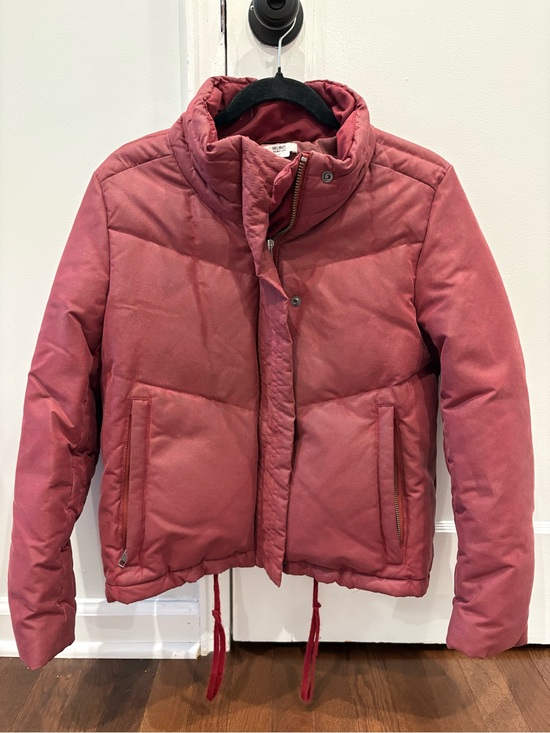 Helmut Lang Jackets & Blazers - Helmut Lang Down Puffer Jacket Boxy Burgundy Maroon Small